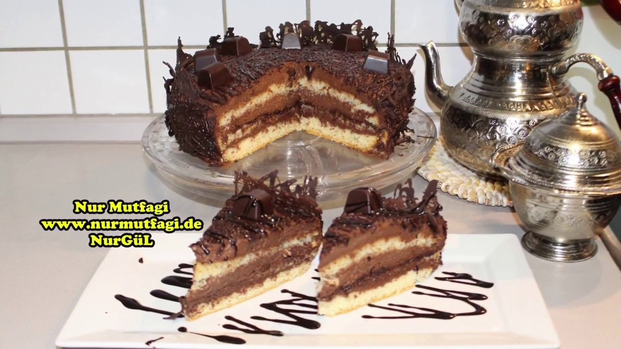 Çikolatalı Yaş Pasta Tarifi Doğum Günü Pastası Nurmutfagi Youtube içeride Rüyada Çikolatalı Yaş Pasta Görmek