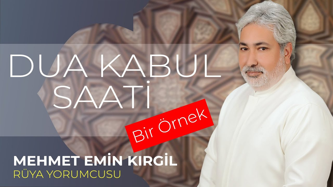 Duamiz Nasil Kabul Olur! | Mehmet Emin Kırgil Youtube ile Mehmet Emin Kırgil Rüya Kitabı Oku